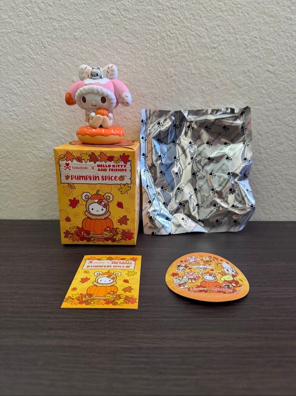 Tokidoki x Hello Kitty & Friends Pumpkin Spice Blind Box Figure - My Melody